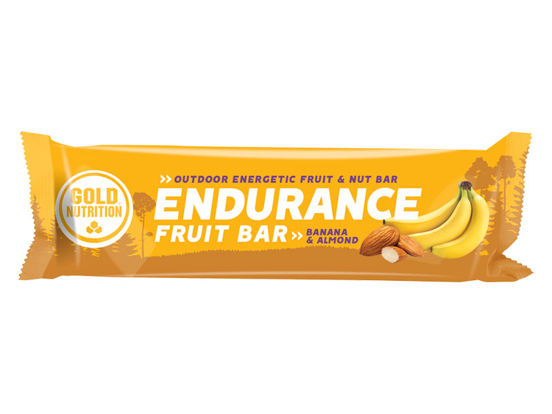 ENDURANCE FRUIT BAR banán/mandle - ovocná energetická tyčinka, rychlá energie