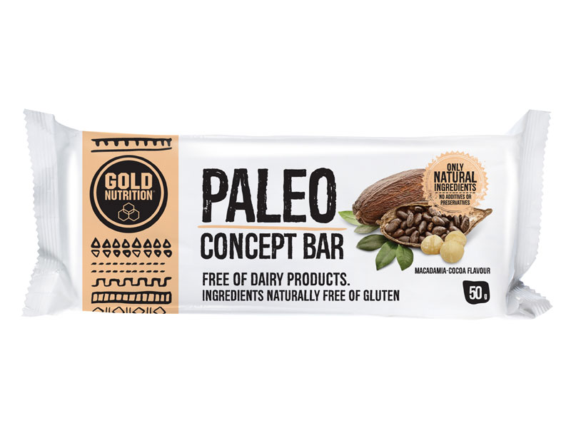 PALEO CONCEPT BAR makadamové ořechy/kakao | Tyčinky - 1