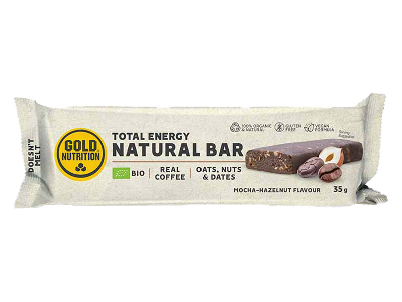 Bio Natural Bar Mocha-Hazelnut - 100% veganská energetická tyčinka | Energie - 1