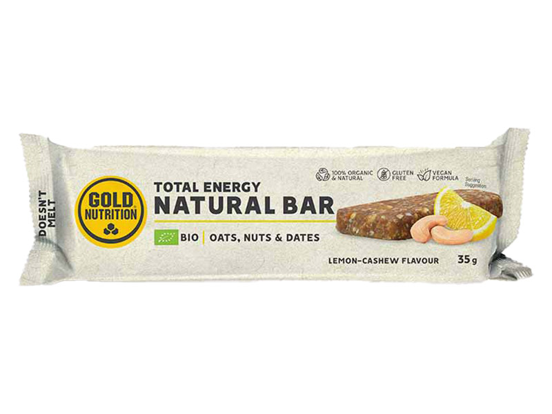 Bio Natural Bar Lemon-Cashew - 100% veganská energetická tyčinka | Zdravá výživa