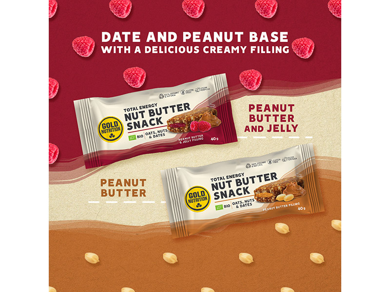 BIO NUT BUTTER SNACK - Peanut & Jelly - 40g | Energie - 2