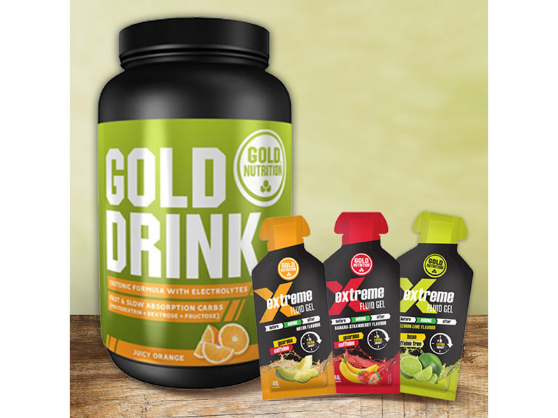 Gold Drink + 3x Extreme Fluid gel ZDARMA | Výhodné balíčky, dárky