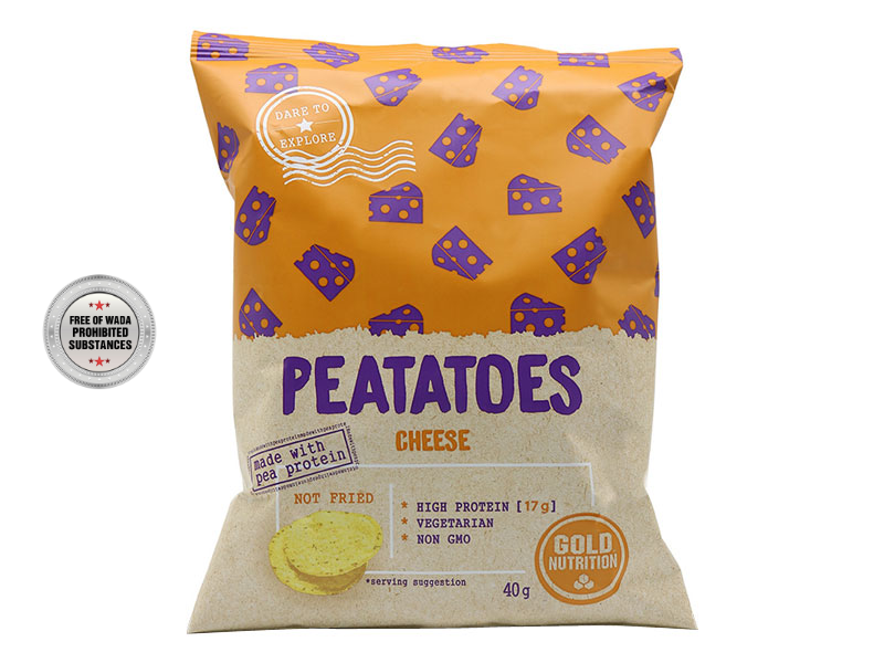 PEATATOES sýr 40 G - proteinové chipsy | LowSugar - 1