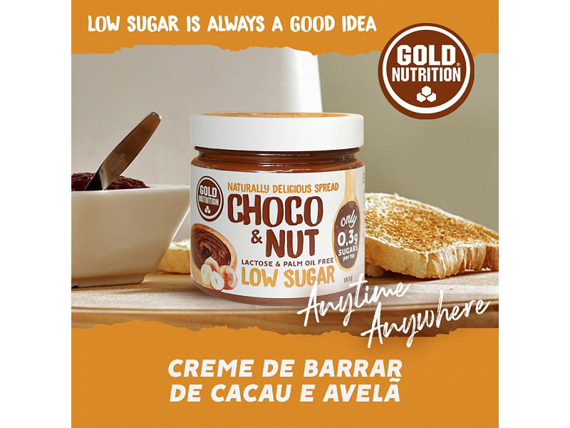 Choco-Nut-ela čokoládovo - oříškový krém CHOCO&NUT | Zdravá výživa - 4