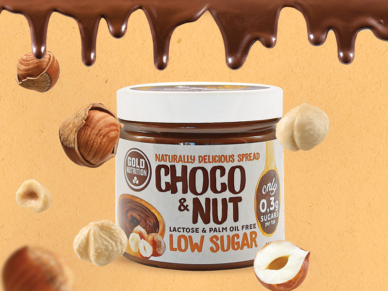 Choco-Nut-ela čokoládovo - oříškový krém CHOCO&NUT | Zdravá výživa - 6
