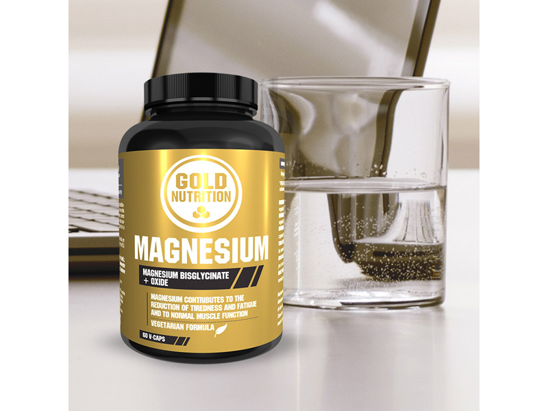 MAGNESIUM 600 mg 60 kapslí - regenerace svalů, boj proti křečím | Potréninkové doplňky, regenerace - 2