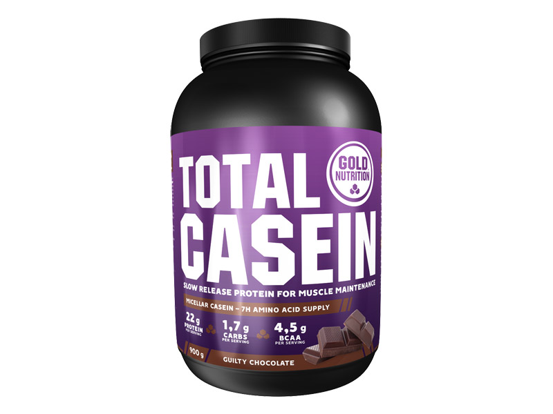 TOTAL CASEIN čokoláda 900 g - pomalu vstřebatelný protein | Potréninkové doplňky, regenerace - 1