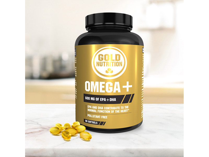 OMEGA+ 90 kapslí - zdroj nenasycených mastných kyselin | Vitamíny, minerály - 2