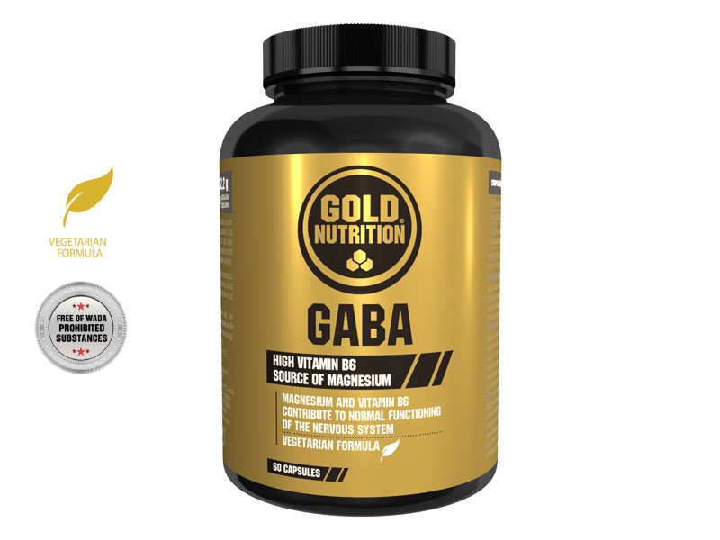 GABA 60 kapslí - kombinace vitamínu B6 a hořčíku | Vitamíny, minerály - 1