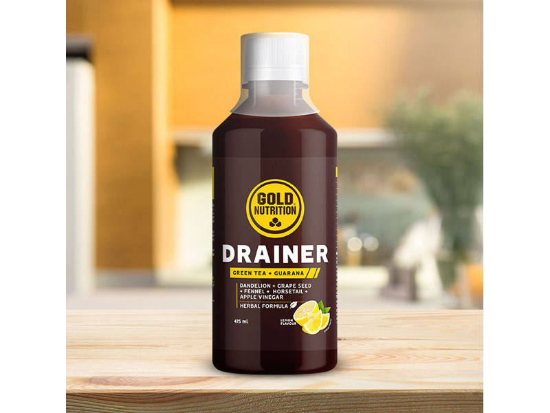 DRAINER citron - 475 ml | Hubnutí, spalovače tuků - 2