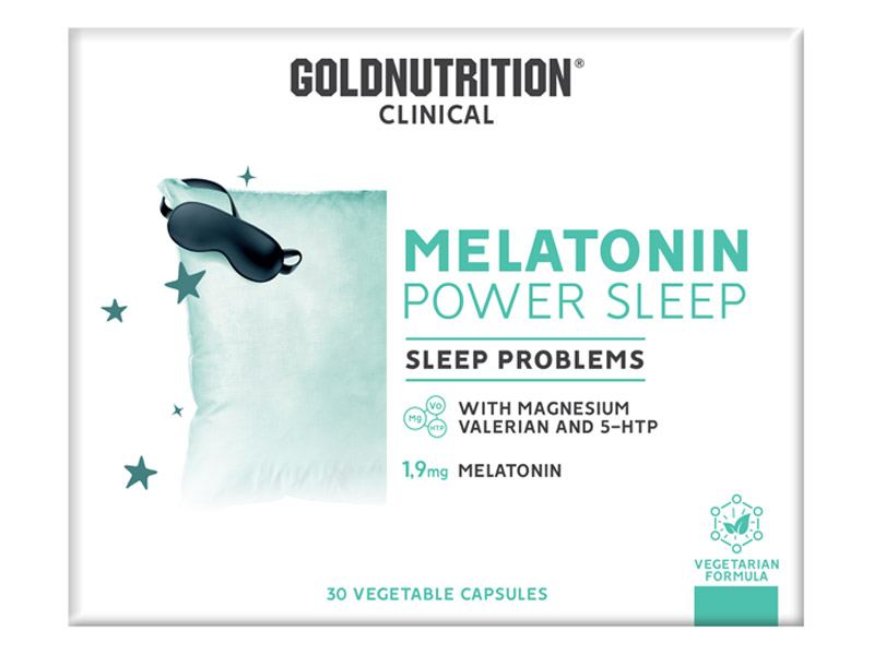 MELATONIN POWER SLEEP 1,9 MG 30 kapslí - pro lepší spánek