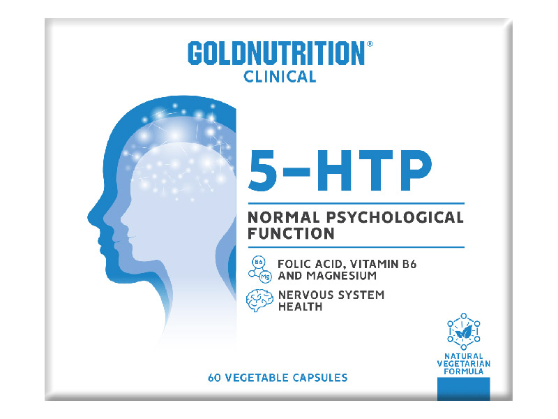 5-HTP 60 kapslí - vitamín B6 a kyselina listová