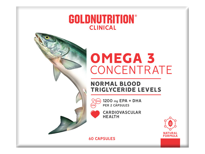 OMEGA 3 CONCENTRATE - 60 kapslí - zdroj nenasycených mastných kyselin (EPA, DHA) | Vitamíny, minerály - 1