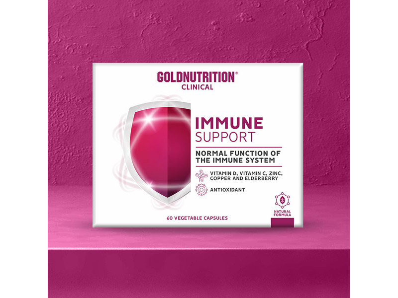 Immune Support 60 kapslí - vitamín D, vitamín C, zinek, měď a bezinka | Vitamíny, minerály - 2