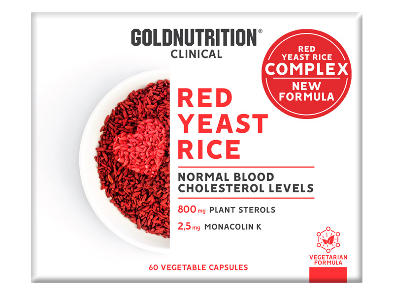 Red Yeast Rice 60 kapslí - pro snížení hladiny LDL cholesterolu | GN Clinical