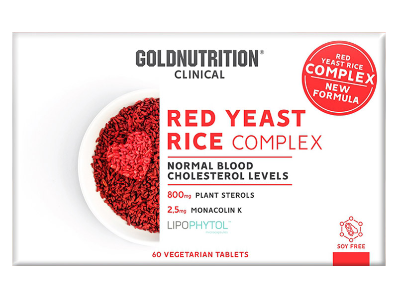 Red Yeast Rice Complex 60 kapslí - pro snížení hladiny LDL cholesterolu