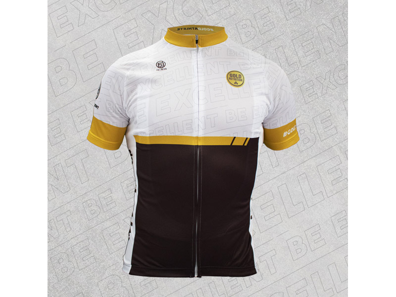 Pánský cyklistický dres s krátkým rukávem - M