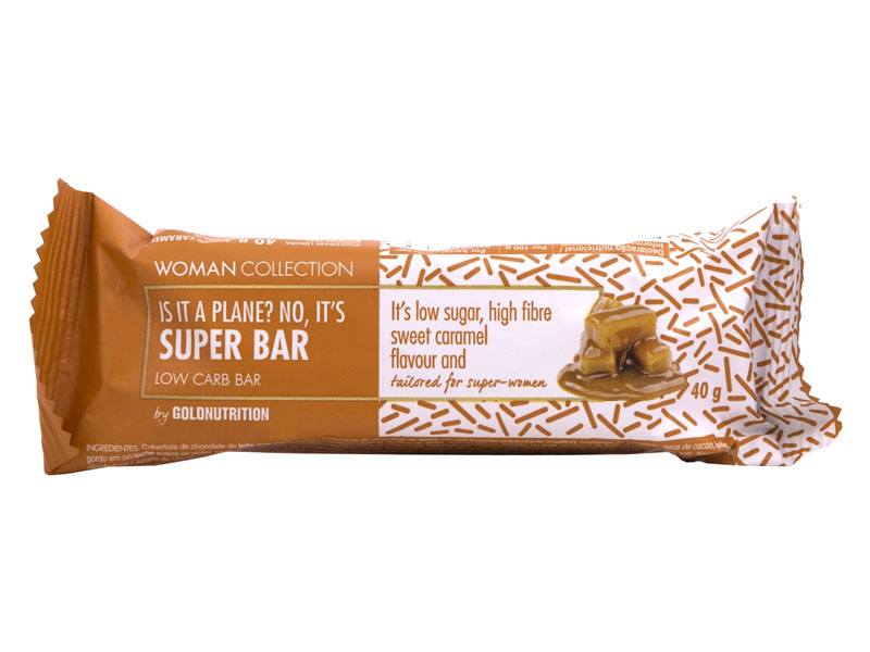 SUPER BAR karamel - nízkosacharidová tyčinka | Tyčinky