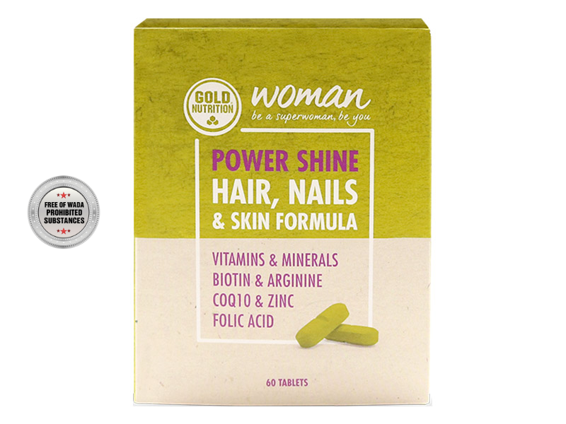 POWER SHINE 60 tablet - doplněk pro vlasy, nehty a pokožku | Vitamíny, minerály